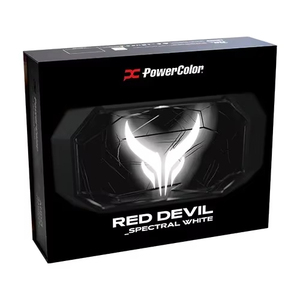 Nueva Tarjeta de Video Powercolor Red Devil Spectral White 9070XT 2025, 16GB GDDR6 OC PCIe 5.0 VGA GPU RX9070XT para PC Gaming - Product Image 1
