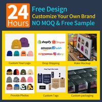 Gorro de Punto Personalizado de Color Sólido de Venta Directa de Fábrica, Gorro Personalizado con Cierre Mágico, Gorro de Punto con Parche de Goma
