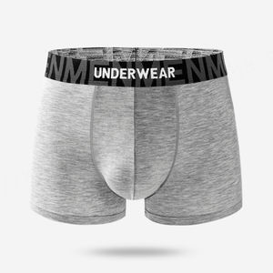 Caleçons personnalisés pour hommes Vente en gros de marque Boxers Sous-vêtements solides personnalisés Shorts pour hommes Spandex Cotton Boxers Brief for Men - Product Image 2