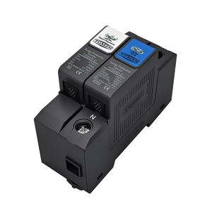 AC 1P + NPE Dispositivo de protección contra <span class=keywords><strong>sobretensiones</strong></span> Tipo escudo Tubo de descarga SPD 275V 385V Modo <span class=keywords><strong>diferencial</strong></span> Proteger Protector contra rayos T1 T2 - Product Image 3