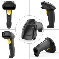 Escáner de Código de Barras Inalámbrico Xincode 2.4G, Lector de Códigos QR, Escáner Portátil 1D 2D para Pagos Móviles, Escáner de Libros X-9301C