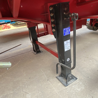 Semi-remorque robuste à 3 essieux avec ridelles amovibles pour transport agricole