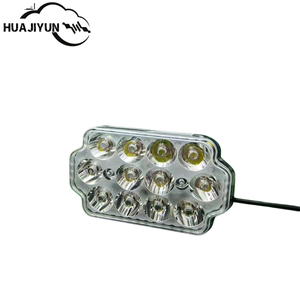 Luz Delantera LED para Scooter Huajiyu de <span class=keywords><strong>72V</strong></span> CC con Motor sin Escobillas, 12 LED, Plástico, para Bicicleta Eléctrica/Scooter/Triciclo - Product Image 3