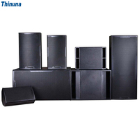 Subwoofer professionnel Thinuna T-15B simple 15 pouces, ultra-basse fréquence, 600W, 8Ω, passif, basses puissantes pour sonorisation PA et spectacles en direct