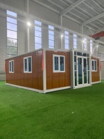 Prefabricado casa módulo Ted 2 dormitorios 3 dormitorios villa de lujo precio