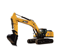 Excavator Crawler SY365H dengan Kapasitas Bucket 1,6-2,3 m, Daya 212kW, Berat 36000kg, Harga Bagus