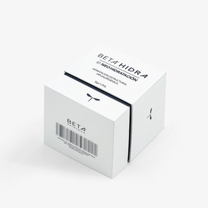 Caja de Regalo Rígida con Diseño de Libélula Personalizado, Caja Cosmética Blanca Mate con Banda Separadora para Contenedor de Crema Facial - Product Image 6