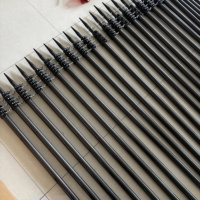 Perche télescopique 100 % fibre de carbone avec système de verrouillage par torsion pour la pêche en bateau, avec œillets et support, longueur personnalisable