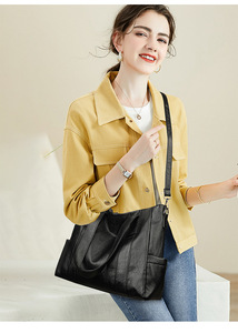 Bolsos cruzados de diseño de moda, bolsos de hombro de cuero PU de alta calidad, bolsos de mano casuales de lujo para mujer - Product Image 5