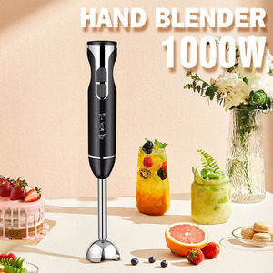 Batidora de mano JMK-3005 con batería, de una sola cuchilla, para batidos, jugos, comida para bebés, huevos batidos, cuerpo de plástico, color aleatorio - Product Image 4