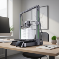 Imprimante 3D pour propriétaires de fermes domestiques, modèle de bureau Ender-3 V3 Plus, grande taille, impression haute vitesse, double moteur, prototypage PLA, nouveauté