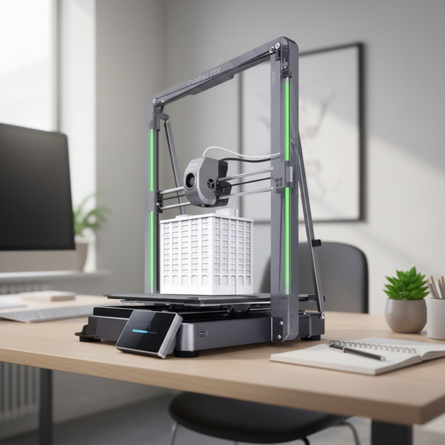 Creality 3D Printer for Home Farm Owners Desktop Level Ender-3 V3 Plus Large Size High Speed Printing Dual Motor Prototyping PLA New CREALITY
