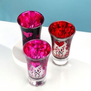Vaso de chupito de 65 ml, el más vendido, clásico, personalizado por la fábrica de vinos, de colores creativos, con acabado electrochapado, para fiestas. - Product Image 3