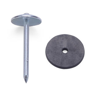 Produttori di vendita calda fornitura moderno e semplice zincato chiodi ondulato a forma di ombrello viti muro di cemento chiodi - Product Image 5