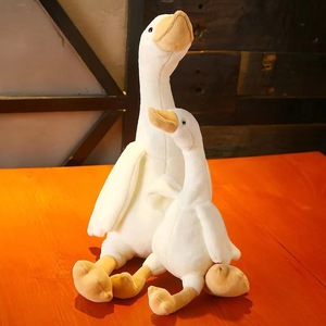 Peluche personalizzato a collo lungo, grande, a forma di oca, morbido e carino, giocattolo di peluche a forma di oca, piccoli animali di peluche. - Product Image 6