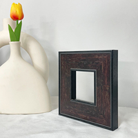 Cadre photo en bois massif personnalisé haut de gamme Style ancien chinois moderne Simple pour la décoration et le cadeau du nouvel an