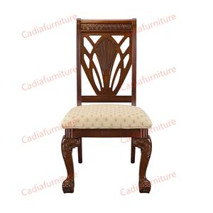 Ensemble <span class=keywords><strong>de</strong></span> salle à manger <span class=keywords><strong>de</strong></span> style classique américain pour petit espace, <span class=keywords><strong>table</strong></span> à manger rectangulaire en bois massif avec <span class=keywords><strong>6</strong></span> chaises en bois - Product Image 6