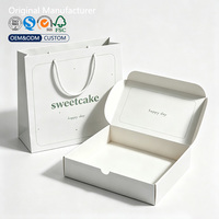 Boîte à dessert en carton ivoire de qualité alimentaire à 2, 3 ou 6 compartiments, personnalisable, pour macarons, pour boîte cadeau chocolat, boulangerie OEM ODM