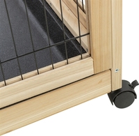 Accessoires pour animaux de compagnie Cage à lapin Agriculture commerciale avec sol Cage à lapin Cage à lapin Cage à poulet pour Pigeon Cage à oiseaux Grande