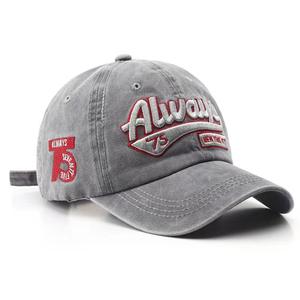 Gorra de Béisbol Unisex Vintage con Bordado 3D Personalizado, 6 Paneles, Algodón Lavado, Estilo Deportivo Desgastado, Estilo Dobby - Product Image 5