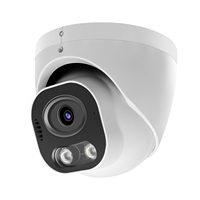 Cámara de Seguridad IP PoE Inteligente de Metal Completo 4K 8MP con Doble Luz, Diseño de Instalación Rápida, Compatible con Hik, NDAA, SDK, API, Tipo Domo