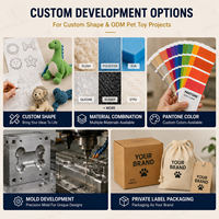 Juguetes Personalizados para Perros, Colección de Juguetes Interactivos con Formas Personalizadas para Marcas de Mascotas, Suministro al por Mayor con Logotipo Personalizado