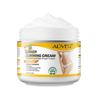 Aliver Drainage Lymphatique Gingembre Crème Amincissante Crème Chaude Brûle Graisse Crème