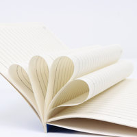 Cuadernos Escolares Impresos Baratos al por Mayor, Cuadernos Promocionales con Páginas Interiores Personalizadas y Encuadernación Térmica