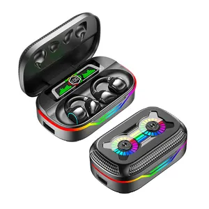 DX-11 Earphone TWS Wireless Touch Control Earbuds With Power Bank HIFI Stereo Headphone Noise Reduction DX 11 Ear-clip Earphone