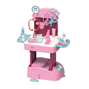 Battery Operated Bác Sĩ Y Tế Xách Tay Đồ Chơi Vali Set Với Ánh Sáng Và Âm Thanh Cho Trẻ Em Đồ Chơi