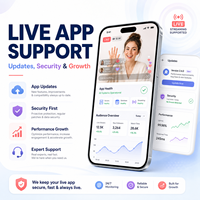 Desarrollo de Aplicaciones de Transmisión en Vivo Personalizadas para IOS y Android con Chat en Tiempo Real, Regalos Virtuales y Salas Multijugador