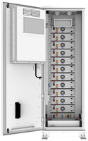 Kabinet Baterai Surya Deye GE-F60 IP55 50kw 61.44kWh Tegangan Tinggi 100Ah Sistem Penyimpanan Energi Lithium