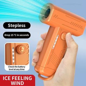 Mini Ventilador Turbo Jet de 130000 RPM, Soplador Eléctrico de Aire con Velocidad Ajustable, Recargable con Luz, para Limpieza de Autos - Product Image 4