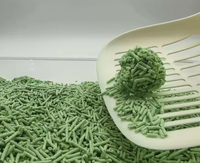 Litière pour chat en tofu, directement de l'usine, à base de plantes, agglomérante, avec emballage personnalisé, litière pour chat en tofu de qualité supérieure, respectueuse de l'environnement