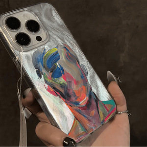 <span class=keywords><strong>Coque</strong></span> pour <span class=keywords><strong>iPhone</strong></span> 17 Pro Max motif Graffiti Peinture à l'Huile, <span class=keywords><strong>Coque</strong></span> Rigide pour <span class=keywords><strong>iPhone</strong></span> 16, 14, 13, avec Grande Ouverture pour <span class=keywords><strong>iPhone</strong></span> <span class=keywords><strong>12</strong></span> - Product Image 4