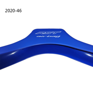 Percha de plástico de inyección personalizada con revestimiento de logotipo, barra de goma macho y ropa PS, ganchos de plástico YY flexibles - Product Image 3