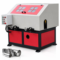 Polisseuse de tubes en acier inoxydable de haute qualité certifiée CE, moteur 4 kW, chargement automatique, machine à polir les tubes ronds en métal
