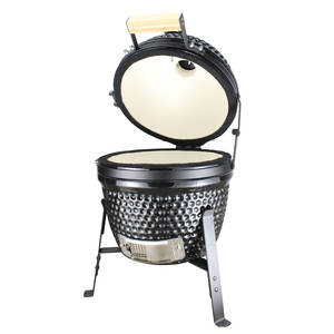 Ahumador de Carbón Auplex, Parrilla de Cerámica Kamado de 13 Pulgadas, <span class=keywords><strong>Asador</strong></span> de Carbón, Parrilla para Barbacoa - Product Image 2