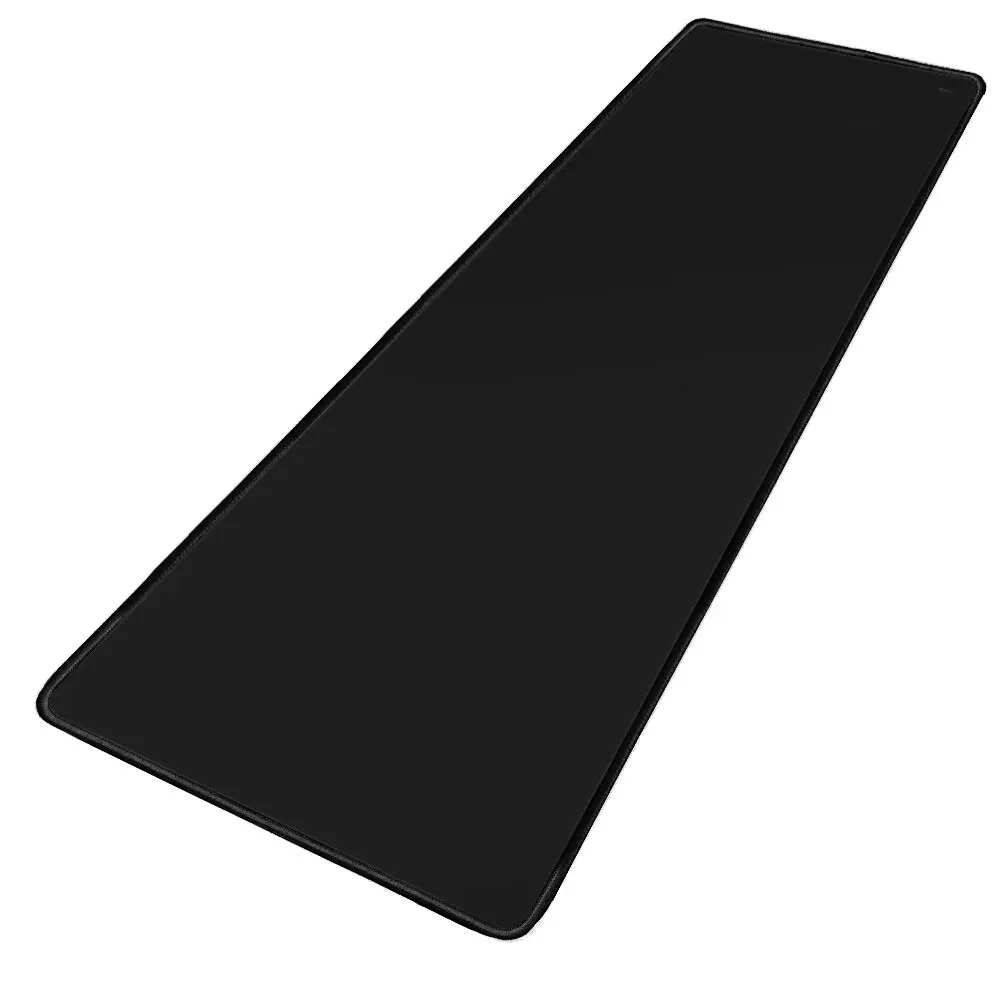 XXL 블랙 대형 성격 두꺼운 책상 패드 키보드 패드 잠금 가장자리 마우스 패드