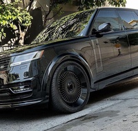 Rines Cóncavos Forjados a Medida de 1 Pieza, 17-24 Pulgadas, Corte Diamante, Alto Rendimiento para Sport Discovery Defender Velar Evoque