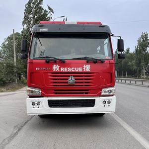 Camión <span class=keywords><strong>de</strong></span> Bomberos Howo <span class=keywords><strong>de</strong></span> Emergencia, Reacondicionado <span class=keywords><strong>de</strong></span> Alta Calidad, 4x2, Volante a la Izquierda - Product Image 1