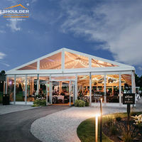 500 1000 personnes grande capacité tente de mariage en aluminium de luxe église événement tentes de fête avec doublure revêtement de sol accessoires de décoration