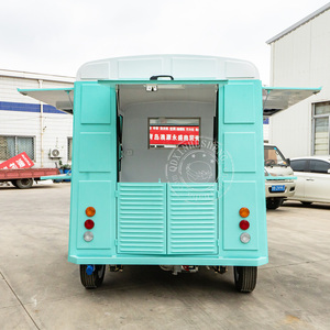 Camion de restauration électrique, <span class=keywords><strong>service</strong></span> complet, café commercial avec équipements, chariot de restauration, remorque de vente ambulante - Product Image 6