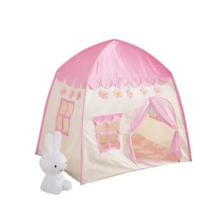 2023 grosir tenda Bermain anak portabel putri Castle Tipi rumah bermain anak-anak tenda luar ruangan untuk anak laki-laki dan perempuan