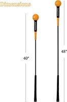 Fouet Flexible pondéré Golf Swing Trainer Aide pour améliorer le rythme, la flexibilité, l'équilibre, le tempo et la force