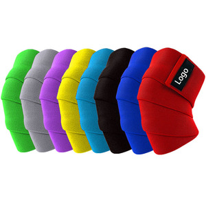 2026 Wholesale Workout <b>Compression</b> Weightlifting Powerlifting Squats Knee Wraps Knee Bandage Men Women - Product Image 1