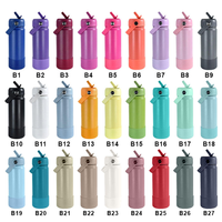 Botella de Agua Aislada para Exteriores con Logotipo Personalizado, de Acero Inoxidable, en Tamaños de 12oz, 18oz, 20oz, 22oz, 25oz, 32oz y 40oz