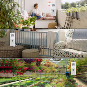 Stazione <span class=keywords><strong>Meteo</strong></span> Wireless per Temperatura e Umidità Domestica con Display Digitale LED Interno/Esterno e Sveglia RCC - Product Image 6