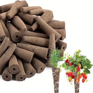 DaringFish – Éponges de culture hydroponique biodégradables <span class=keywords><strong>en</strong></span> fibres végétales pour la croissance des racines des fleurs/plantes vertes, non enduites, modernes - Product Image 4