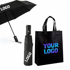 Promotional <b>Fold</b> Wholesale Gift Advertising Umbrellas for the Rain Personalized Outdoor Customized Umbrella With Logo - Product Image 1